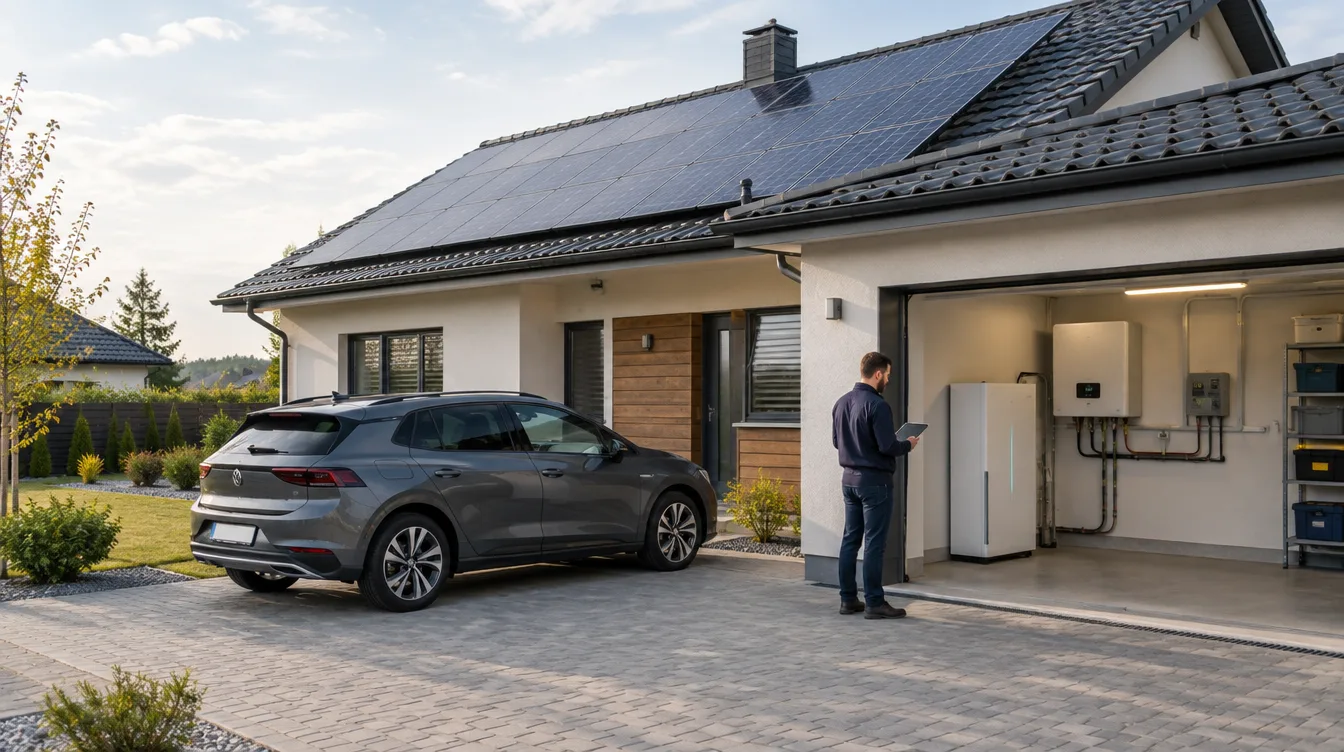 Magazyn energii dla firmy połączony z instalacją fotowoltaiczną