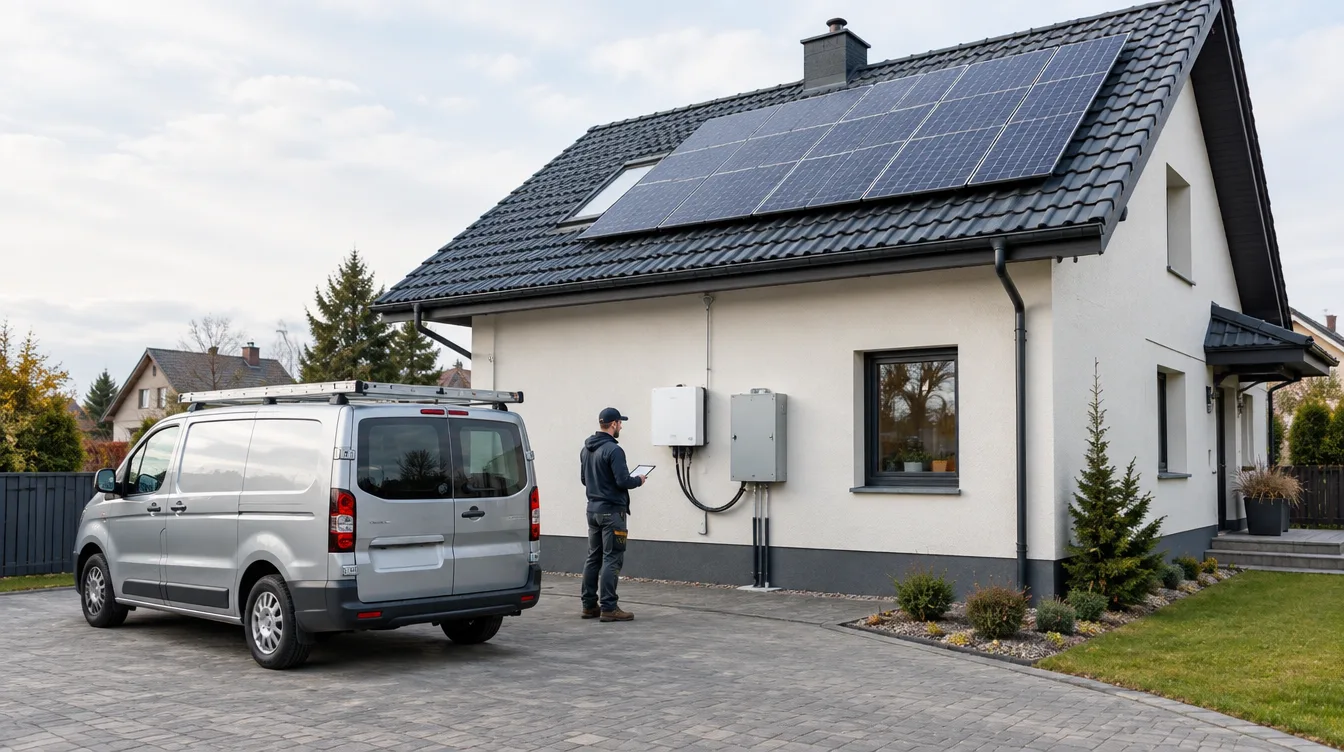 Modernizacja instalacji fotowoltaicznej na budynku w Goleniowie