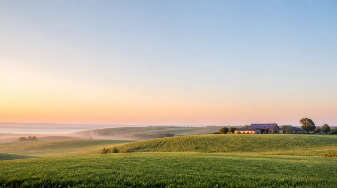 Gospodarstwo rolne na Pomorzu Zachodnim z instalacją fotowoltaiczną
