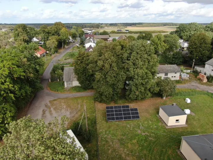 Instalacja fotowoltaiczna 8,325 kWp - Brudno