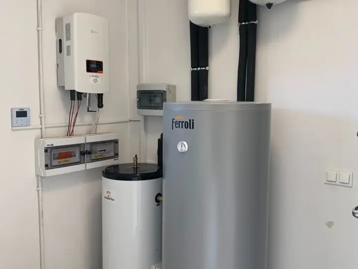 Zamontowana pompa ciepła York 7kW
