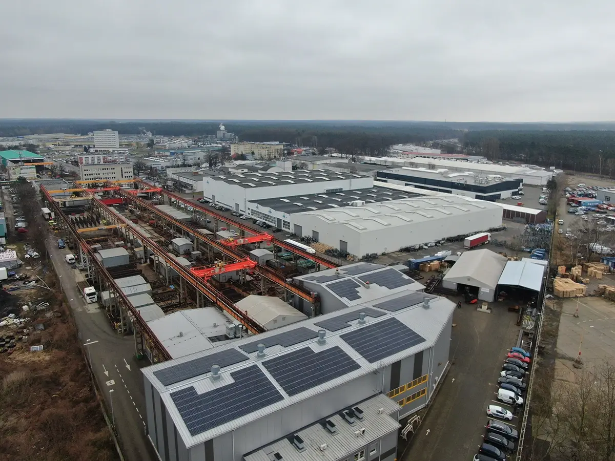 Instalacja fotowoltaiczna 161,435 kWp - Szczecin